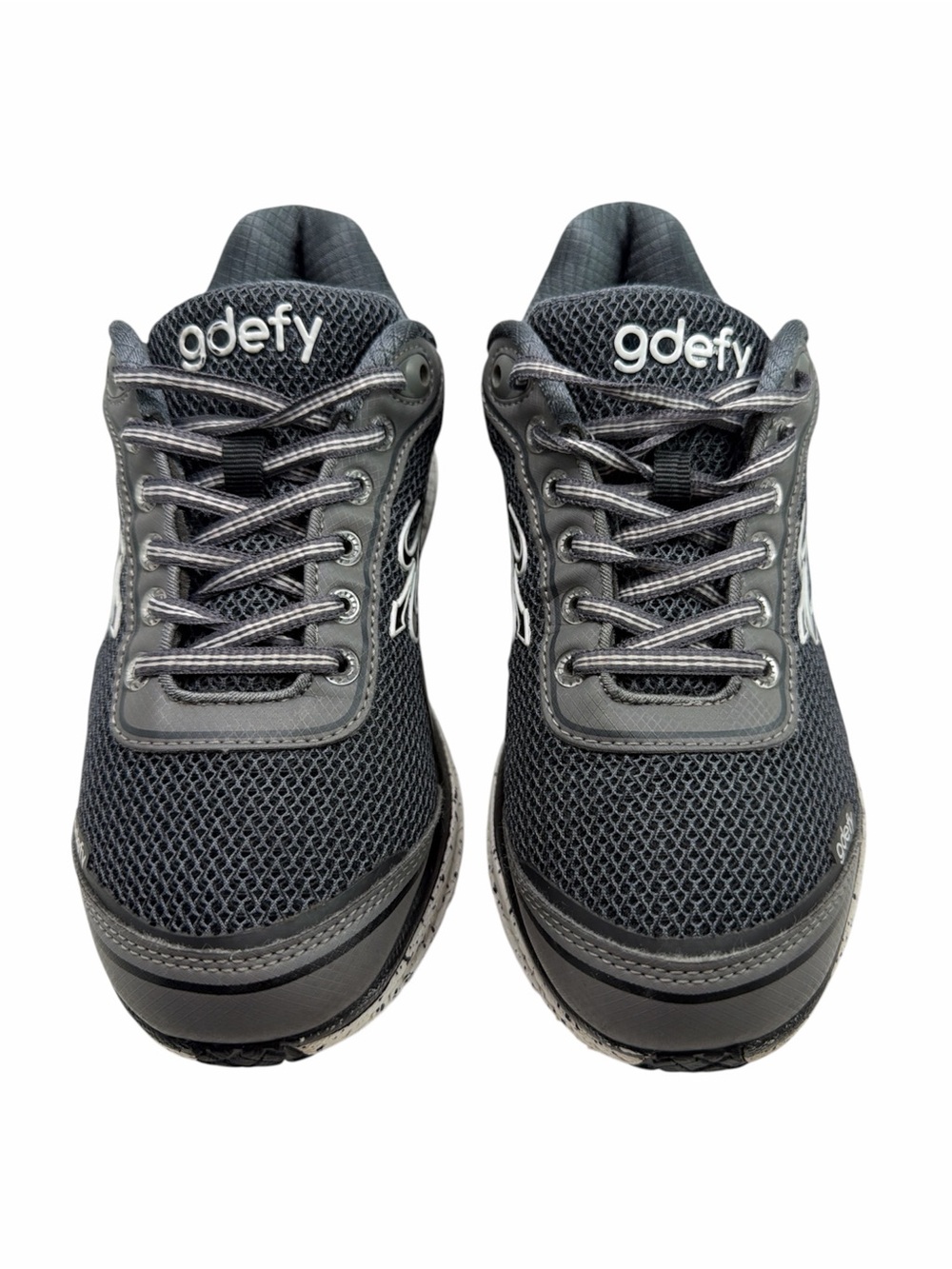 gdefy Women’s Black Mesh Athletic Sneakers